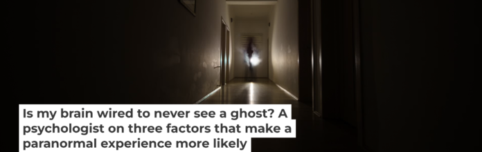 When you experience something that can’t easily be explained, do you think of the supernatural? Zeferli/iStock via Getty Images Plus